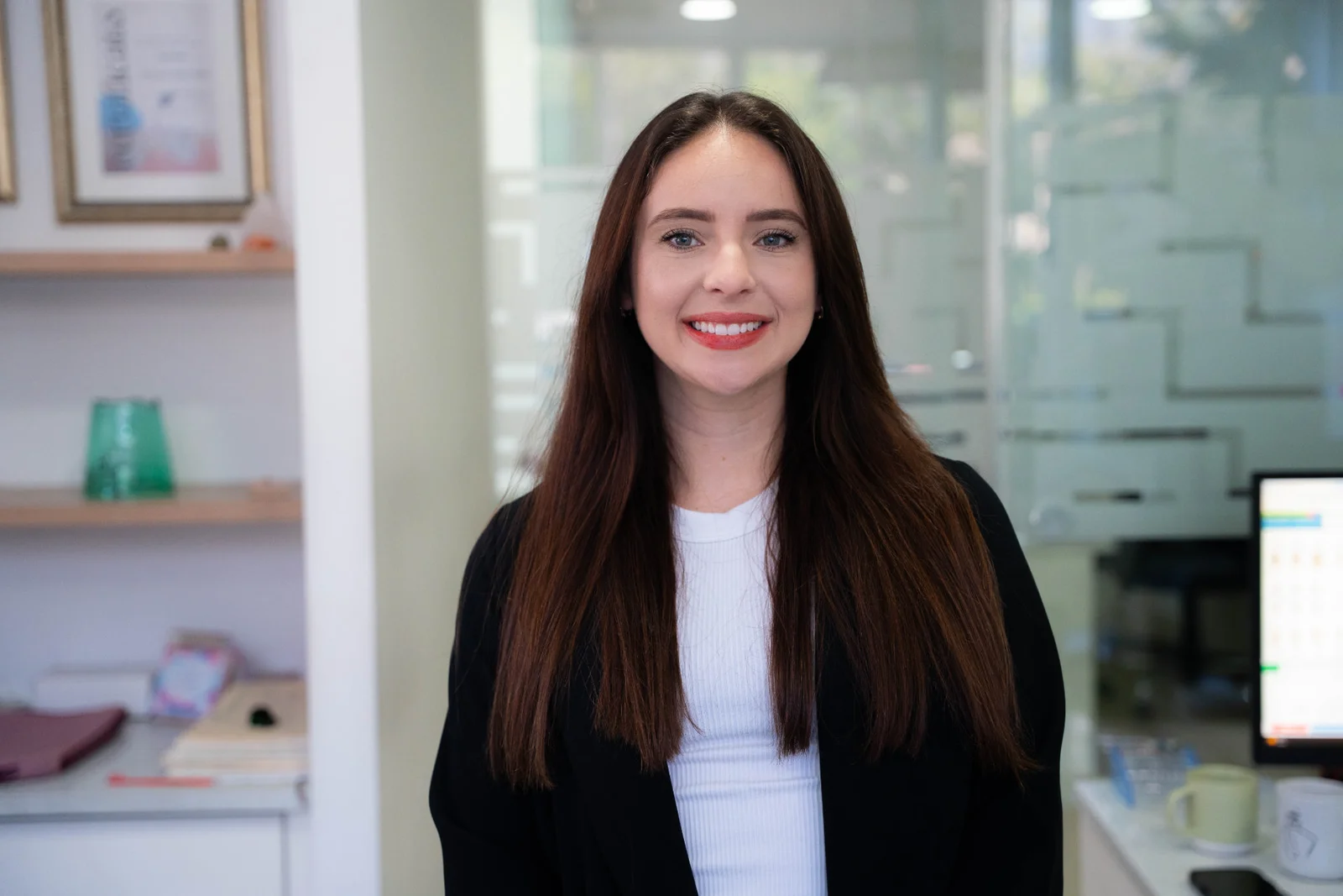Oral hygienist Dominique Swanepoel at Singh Advanced Dentistry